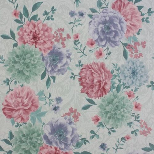 Duchess Garden Ice-Blush-Violet W7147-03